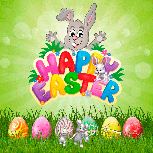 Happy Easter GIFs - 100 Animated Images and Greeting Cards for Free