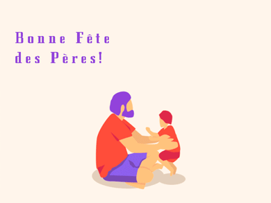 Bonne fête des pères GIFs - Cartes de voeux animées drôles