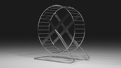 GIFs de roue de hamster - 70 rongeurs animés courir dans une roue