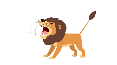 Le GIF dei leoni ringhianti - 44 immagini animate