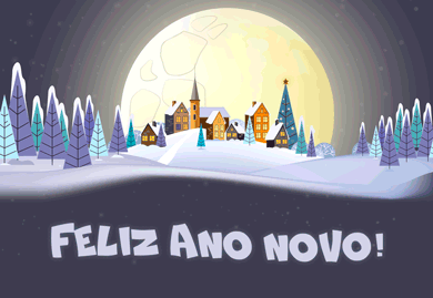 Feliz Ano Novo GIFs - Melhores animações de férias