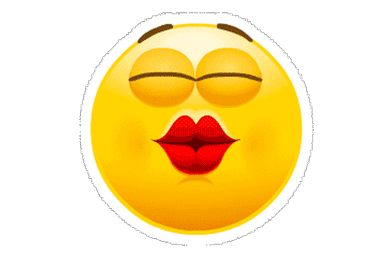 Le GIF di baciare emoji