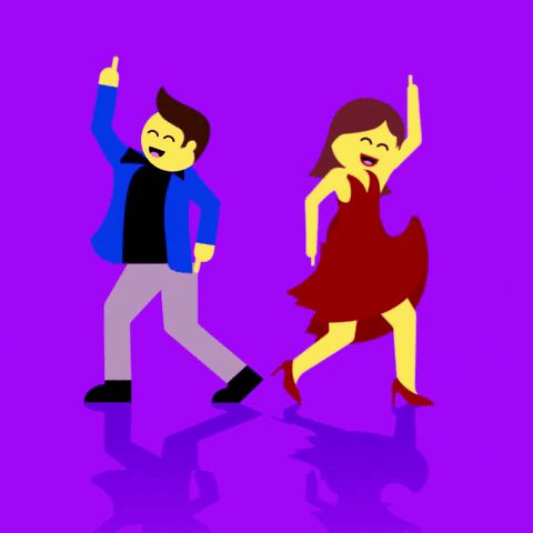 Taneční soubory GIF - 125 animovaných obrázků tančících lidí nebo zvířat