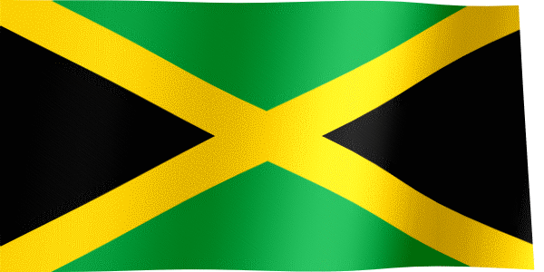 ジャマイカの国旗 GIF