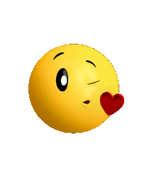 Besos emoji GIFs - 42 emoticonos animados gratuito