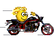 Le GIF con Emoji per motociclisti - 30 immagini animate