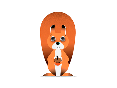Esquilos em GIFs - Imagens animadas deste lindo animal roedor