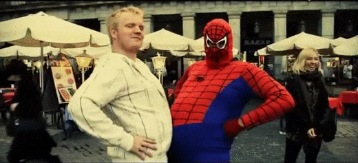 Gros Spiderman GIFs - 100 images animées drôles