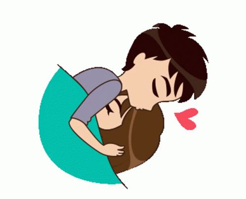 Гифки Поцелуй на ночь - 100 анимированных картинок бесплатно