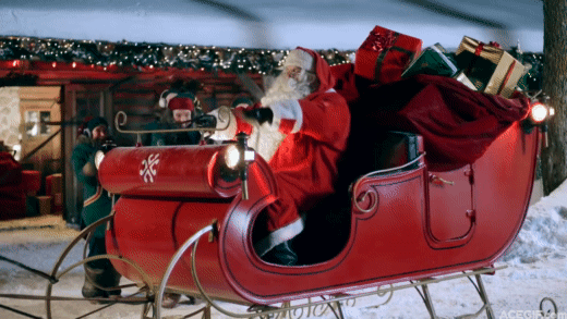 GIFy Santa Clause - Animované vánoční obrázky Santa Clause