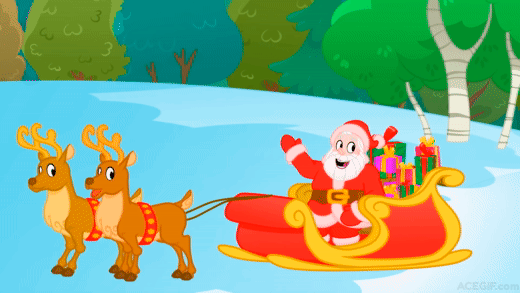 Santa Claus GIFs - Animated Christmas Pictures of Santa