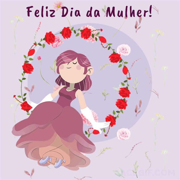 GIFs do Feliz Dia da Mulher