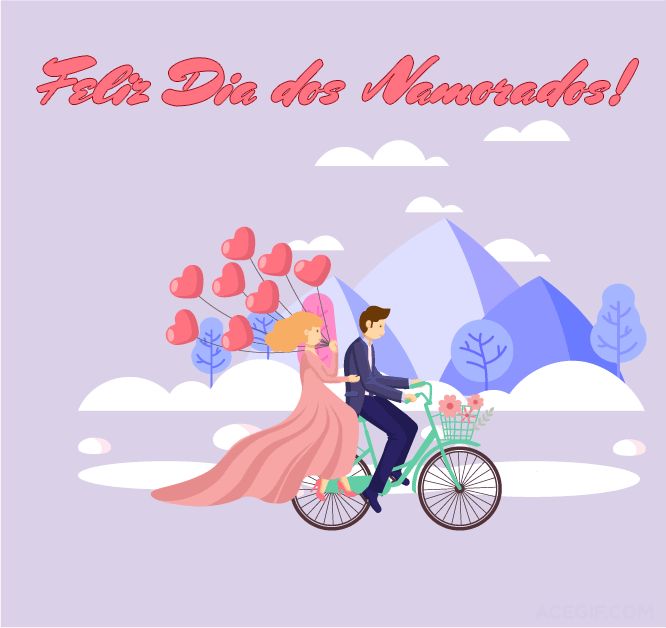 Feliz dia dos namorados GIFs - 60 cartões de felicitações de amor