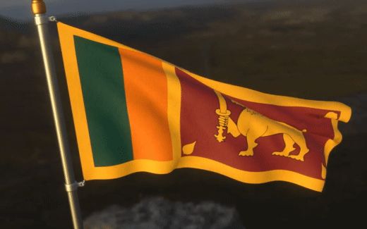 Гифки флага Шри-Ланки