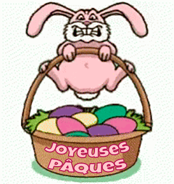 Joyeuses Pâques GIFs - Cartes de voeux animées