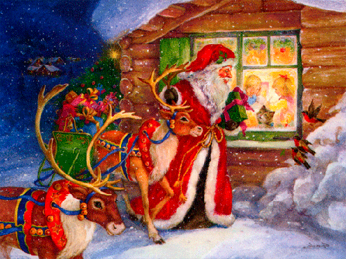 Le GIF di Santa Claus - 140 Immagini animate di Santa Claus