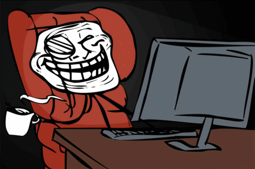 Troll Face GIFs - 50 Animated Pictures for Free