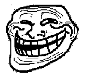 Le GIF di faccia da stupido - 50 immagini animate di Trollface