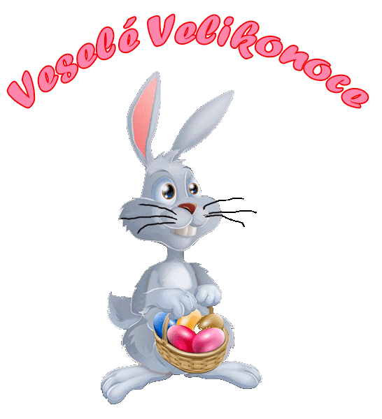 Veselé Velikonoce GIFy - Animované velikonoční pohlednice