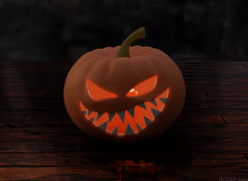 Le GIF di zucca di Halloween - 134 immagini GIF animate