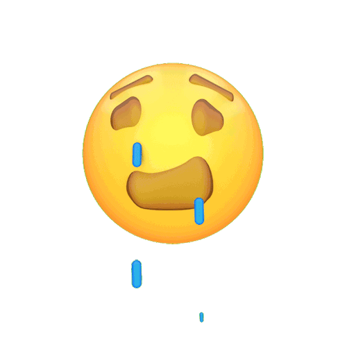 Le GIF di emoticon piangenti