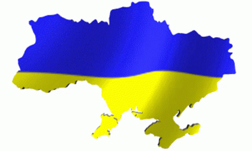 ウクライナ国旗GIF