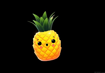 Le GIF di ananas danzanti