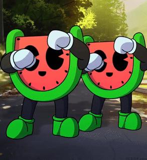 Dancing Watermelon GIFs