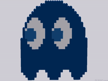 Le GIF di fantasmi delle Pac-Man - 150 immagini animate