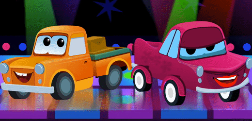 GIFs de voitures dansantes