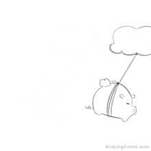 88-pig-and-cloud-cute