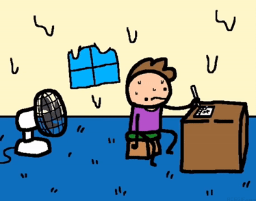 Funny Heat GIFs - 100 Animated GIF Pics of Hot Weather