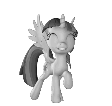 dancing-pony-36-black-and-white-pony-3d-dance