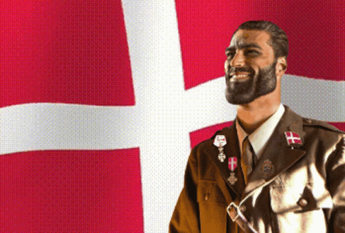 デンマーク国旗GIF