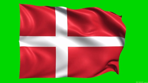 Флаг Дании гифки
