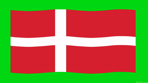 Dänemark Flaggen GIFs
