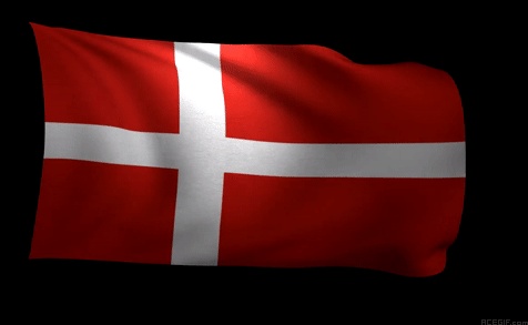 Флаг Дании гифки