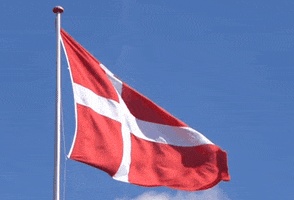 GIFs da bandeira da Dinamarca