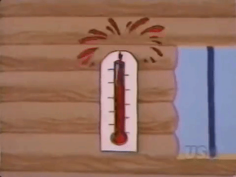 Le GIF di calore divertenti - 100 GIF animate di clima caldo