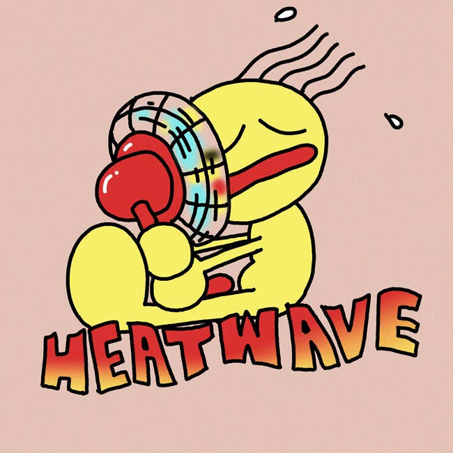 Смешные гифки жары - 100 GIF жаркой погоды