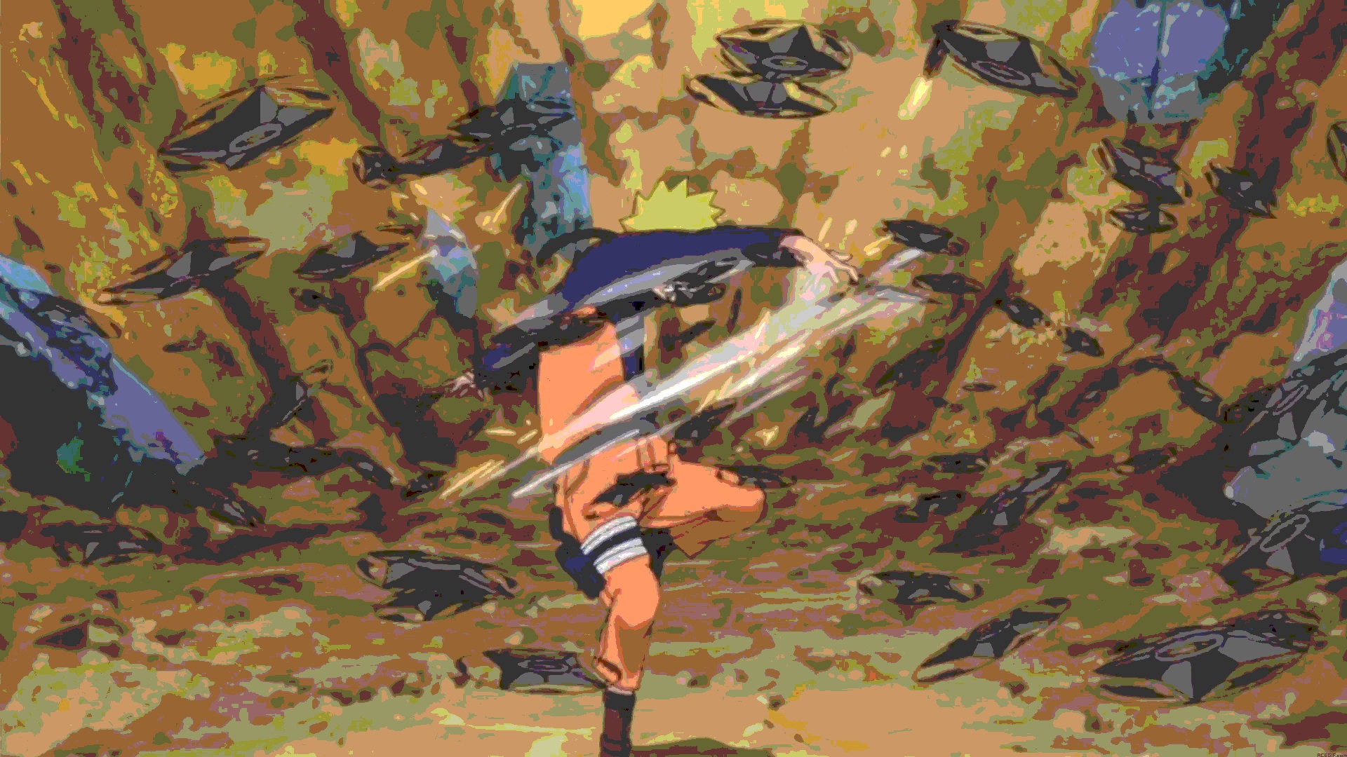 Naruto fonds d'écran GIF animés 1920x1080