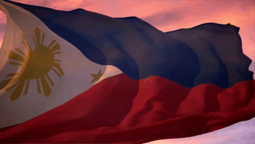 Philippinische Flaggen-GIFs - 30 wehende Flaggen der Philippinen