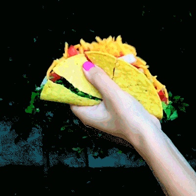 Taco GIF - 130 aninerade GIF-bilder av läckra tacos