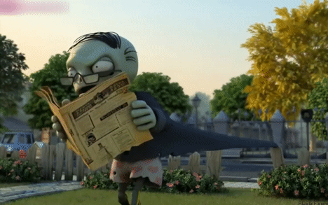 Гифки зомби – 130 анимированных GIF-изображений зомби
