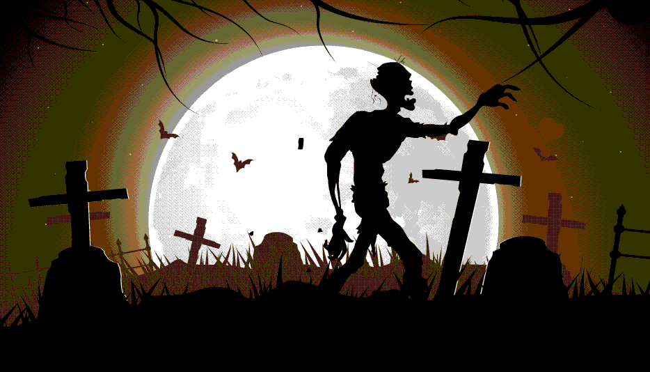 zombie-halloween-51-zombie-on-moon-background