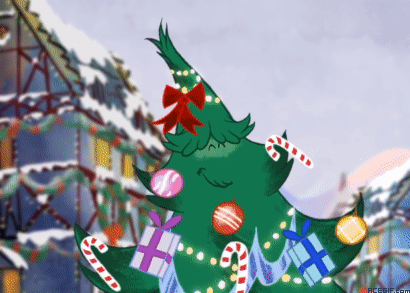 GIFs de árbol de navidad - 120 imágenes animadas