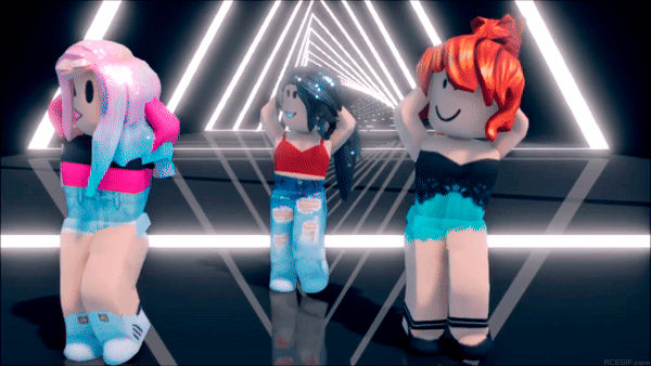 Animated Cartoon Roblox Dancing Oof GIF