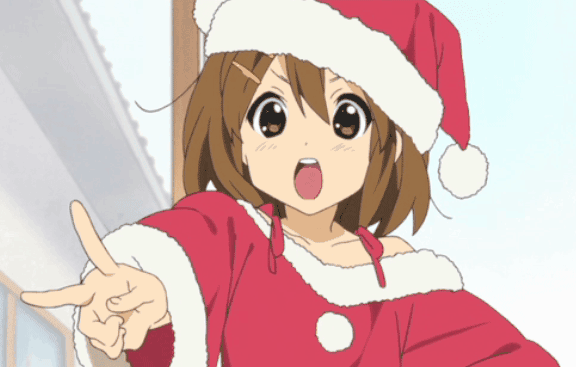 GIFs de Natal de anime