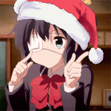 anime-christmas-35-dancing-anime-christmas-hat-girl