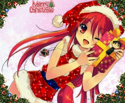anime-christmas-41-super-cute-anime-girl-christmas-poster